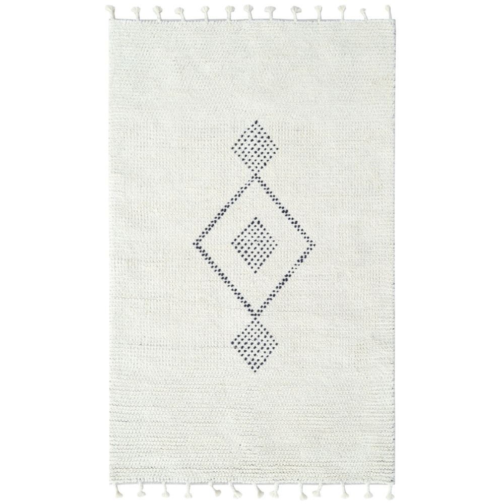 Dynamic Rugs 6956-190 Celestial 8X10 Rectangle Rug in Ivory/Black   